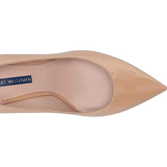 Stuart Weitzman Pump shoe beige/nude leather 9 new - Picture 16 of 16